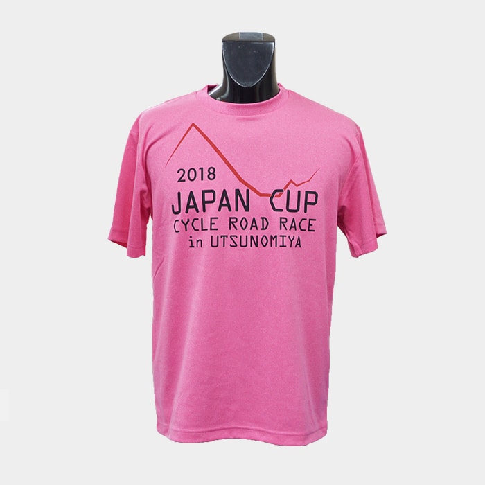 2018ジャパンカップオフィシャルTシャツ　ミックスピンク