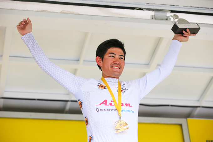ツール・ド・ランカウィ2015でアジアンライダー賞に輝いた早川朋宏（愛三工業レーシングチーム）
