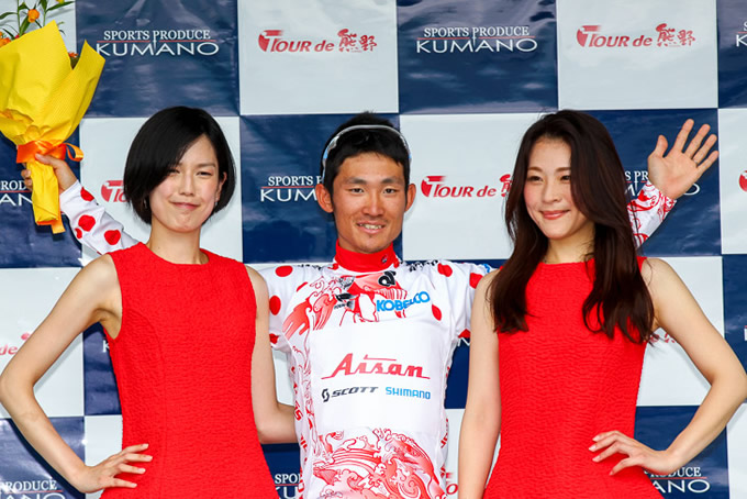 ツール・ド・熊野2015で山岳賞を獲得した中根英登（愛三工業レーシングチーム）