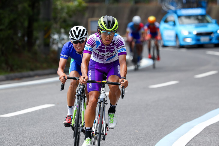 9月の都道府県対抗ロードを制した水野恭兵（那須ブラーゼン）。2days race in 木祖村2016では総合優勝している