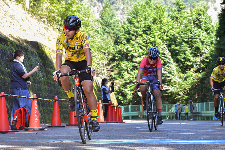 キッズは水上選手が優勝