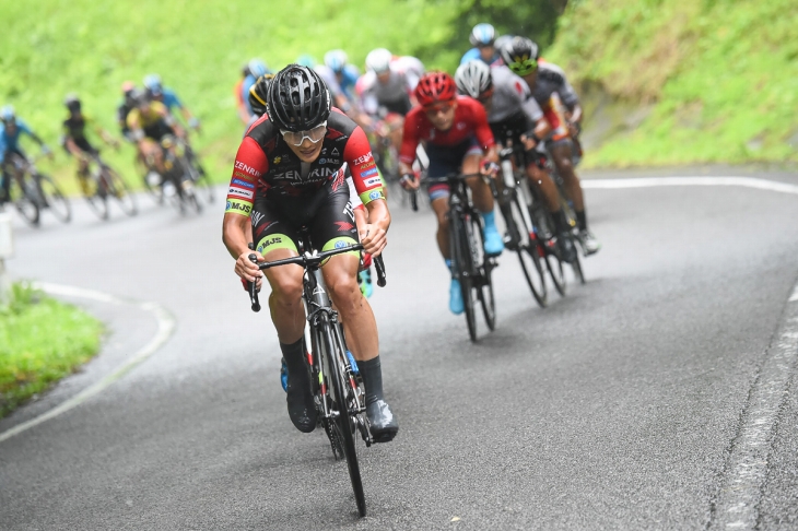 全日本選手権で2位に入った横塚浩平