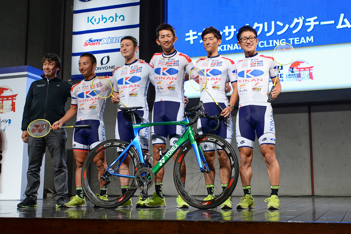 日本人選手5名で出場するキナンサイクリングチーム