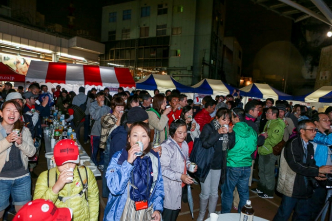 みんなで乾杯