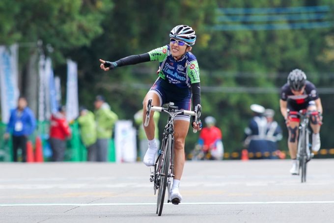 オープン女子　金子広美（イナーメ・信濃山形）が優勝